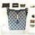 Gucci Piccola Borsa a Spalla in Tela Blu Navy FADAC - vista 11