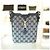 Gucci Piccola Borsa a Spalla in Tela Blu Navy FADAC - vista 4