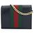 Gucci Schwarze Leder-Kartenetui mit Kette - Ansicht 8