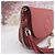 Burberry Borsa a tracolla Gucci da donna in pelle rossa con catena Rosso - vista 7
