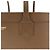 Burberry Borsa a spalla media London in pelle marrone - vista 22
