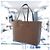 Burberry Borsa a spalla media London in pelle marrone - vista 6