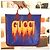 Gucci Tote Bag FACAV aus beschichtetem Canvas Blau - Ansicht 7