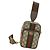 Gucci Borsa Mini Ophidia Sling in tessuto rivestito beige Marrone