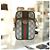 Gucci Borsa Mini Ophidia Sling in tessuto rivestito beige Marrone - vista 11