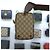 Gucci Borsa Mini Ophidia Sling in tessuto rivestito beige Marrone - vista 25