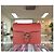 Gucci Borsa a spalla in pelle rossa con catena Rosso - vista 2