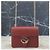 Gucci Borsa a spalla in pelle rossa con catena Rosso - vista 6