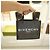 Givenchy Borsa Mini Cross Two-Way in Pelle Nera Nero - vista 7