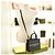 Givenchy Borsa Mini Cross Two-Way in Pelle Nera Nero - vista 9