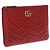 Gucci Clutch GG Marmont in tono oro D'oro - vista 2