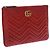 Gucci Clutch GG Marmont in tono oro D'oro - vista 4
