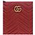 Gucci Clutch GG Marmont in tono oro D'oro - vista 6