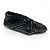 Bottega Veneta Borsa clutch strutturata da donna nera Nero - vista 2