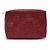 Bottega Veneta Clutch da Viaggio Rosso Scuro - vista 5