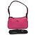 Gucci Borsa a spalla mini Aphrodite GG in pelle rosa - vista 11