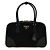 Prada Medium Lina Nylon Saffiano Tote Schwarz - Ansicht 4