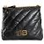 Balenciaga Borsa hobo piccola trapuntata nera - vista 4