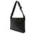 Thom Browne Porta-documentos diagonal em couro pebble grain Preto - vista 5