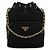 Prada Bolso de hombro de nylon con cadena reeditado - vista 4