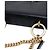 Chanel Borsa a spalla nera CC in rilievo con catena - vista 6