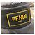 Fendi Schwarzer Nylon Bucket Hat mit gelbem quadratischem Logo - Ansicht 3