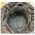 Fendi Schwarzer Nylon Bucket Hat mit gelbem quadratischem Logo - Ansicht 4