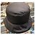 Fendi Schwarzer Nylon Bucket Hat mit gelbem quadratischem Logo - Ansicht 5