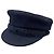 Chanel Cappello Newsboy in Lana Blu Navy