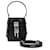 Givenchy Sharklock Box Leder Mikro-Eimer Tasche Schwarz  - Ansicht 1