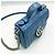 Gucci Borsa tote mini GG Marmont matelassé blu - vista 10