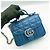 Gucci Borsa tote mini GG Marmont matelassé blu - vista 11