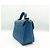 Gucci Borsa tote mini GG Marmont matelassé blu - vista 3