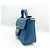 Gucci Borsa tote mini GG Marmont matelassé blu - vista 4