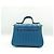 Gucci Borsa tote mini GG Marmont matelassé blu - vista 5
