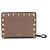 Valentino Billetera Compacta Rockstud Rosa Indie