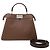 Fendi Borsa Peekaboo Small Vedi AYDI Marrone