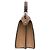 Fendi Borsa Peekaboo Small Vedi AYDI Marrone - vista 7