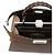 Fendi Borsa Peekaboo Small Vedi AYDI Marrone - vista 8