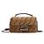 Fendi Borsa in tessuto midi con catena baguette Marrone - vista 4