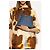 Fendi Bolso de cuero Peekaboo Mini AHJW Azul - vista 5