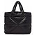 Prada Borsa tote in pelle nappa Nero - vista 4