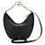 Valentino Borsa Hobo con Logo Nero