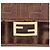 Fendi Borsa a Spalla Baguette Chain Marrone - vista 9