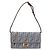 Fendi Portafoglio a catena Baguette Blu