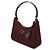 Prada Borsa Mini in Nylon Rieditata Rosso - vista 4