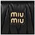 Miu Miu Pochette in pelle Nappa Nero - vista 9