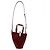 Jacquemus Piccola borsa tote Bambola Rosso - vista 5