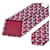 Hermès Cravatta in seta Rosso  - vista 3