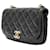 Chanel Mini borsa con patta e catena Nero - vista 2